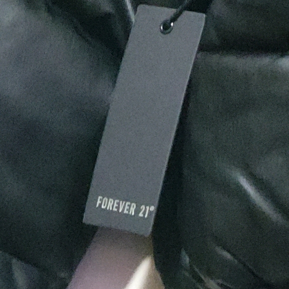 Faux leather bomber jacket. - Picture 5 of 6